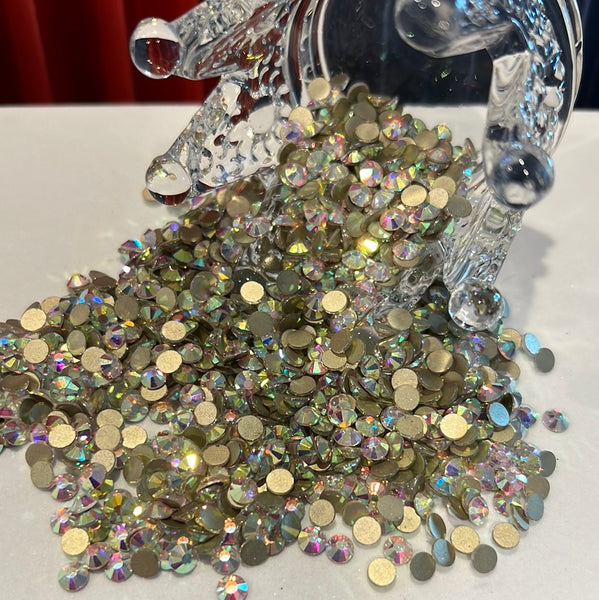 Ab Gold Diamond AB Gold Back – C&S Glitter Emporium