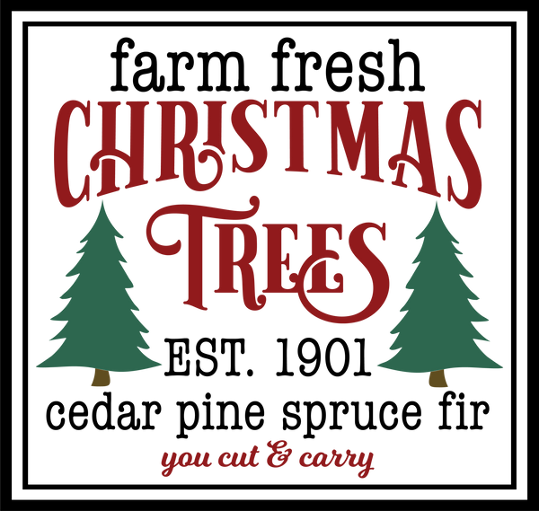 Christmas Trees Free SVG Instant Download