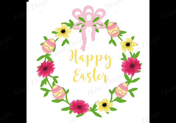 Easter Spring Wreath